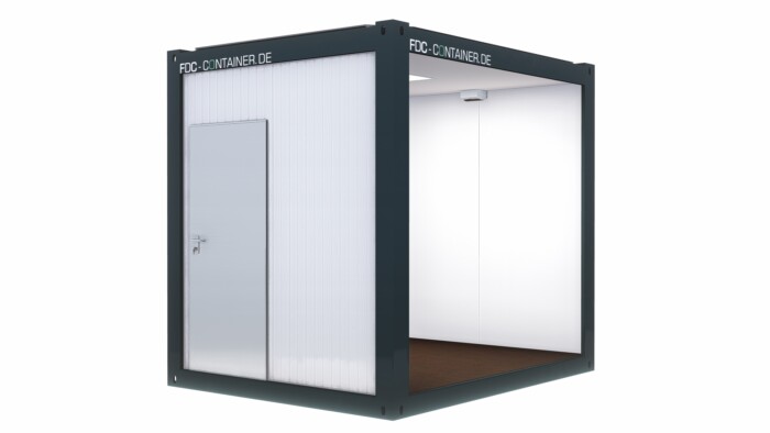 Isolierter Lagercontainer 3.05m x 2.44m, Tür 900mm x 2050mm – Bild 3