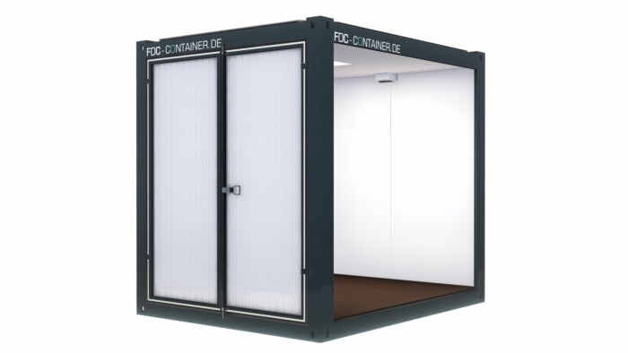 Isolierter Lagercontainer 3.05m x 2.44m, Tür 2120mm x 2500mm – Bild 3