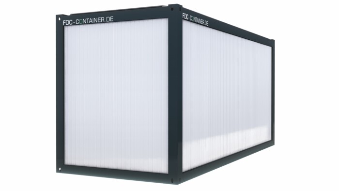Isolierter Lagercontainer 6.05m x 2.44m, Tür 900mm x 2050mm – Bild 5