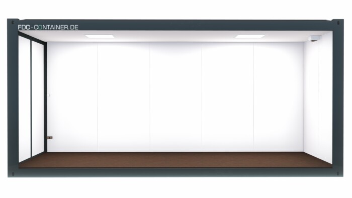 Isolierter Lagercontainer – 6.05m x 3.00m mit Tür 2120mm x 2500mm – Bild 2