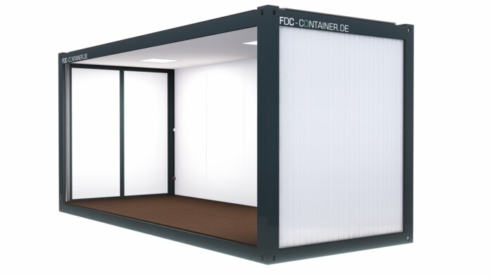 Isolierter Lagercontainer – 6.05m x 3.00m mit Tür 2120mm x 2500mm – Bild 4