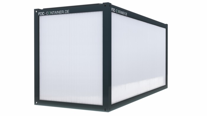 Isolierter Lagercontainer – 6.05m x 3.00m mit Tür 2120mm x 2500mm – Bild 5
