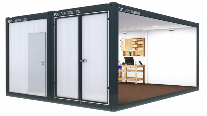 Isoliertes Lagerensemble – 6m x 4.8m – Bild 3