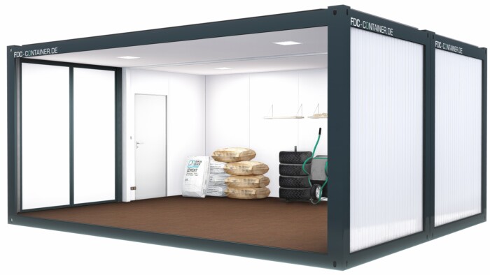 Isoliertes Lagerensemble – 6m x 4.8m – Bild 7
