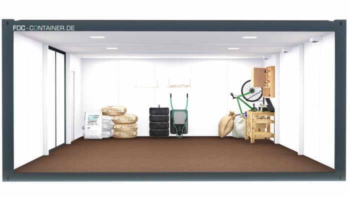Isoliertes Lagerensemble 6.05m x 7.35m – Bild 8