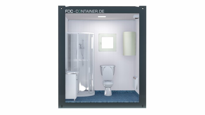 Sanitärcontainer 2.40m x 1.90m – Bild 8