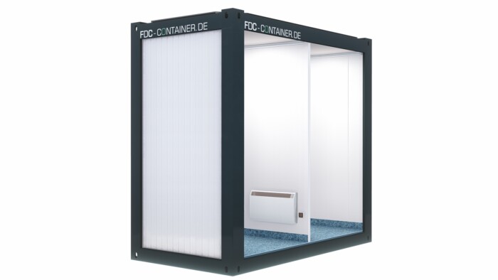 Sanitärcontainer – Doppeltoilette 3.05m x 1.60m x 2.90m – Bild 5