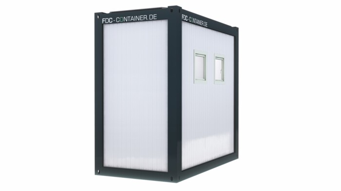Sanitärcontainer – Doppeltoilette 3.05m x 1.60m x 2.90m – Bild 3