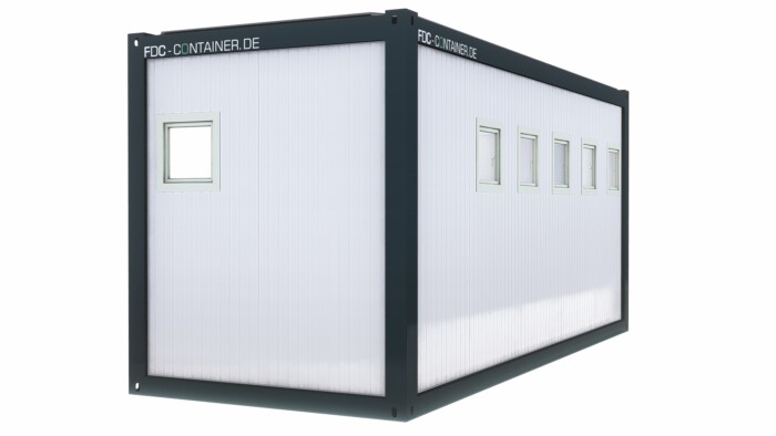 Sanitärcontainer mit Toiletten und Duschen 6.05m x 2.44m – Bild 3