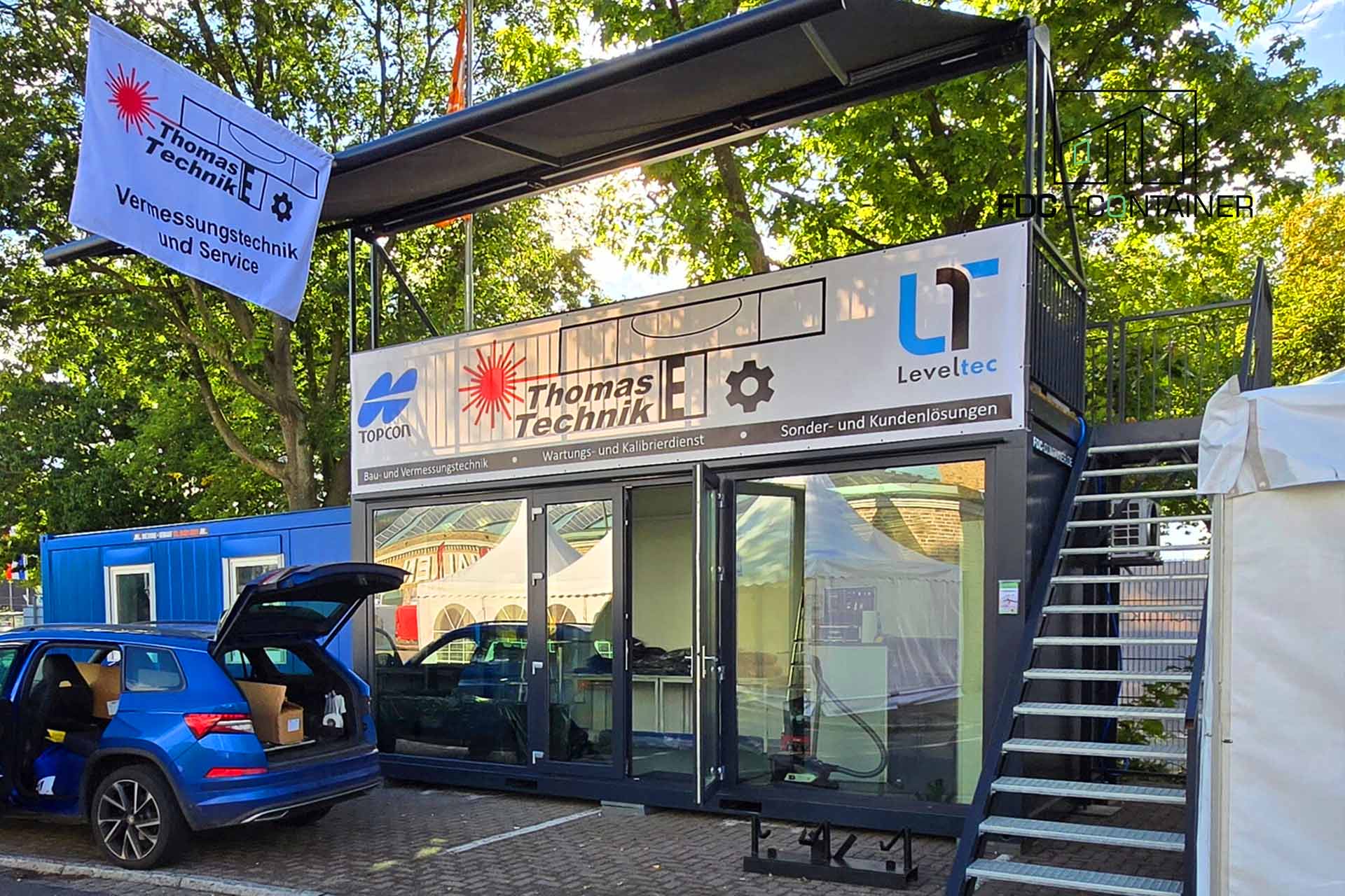 Messe-in-Deutschland-Showroom-Präsentation-–-FDC-Container