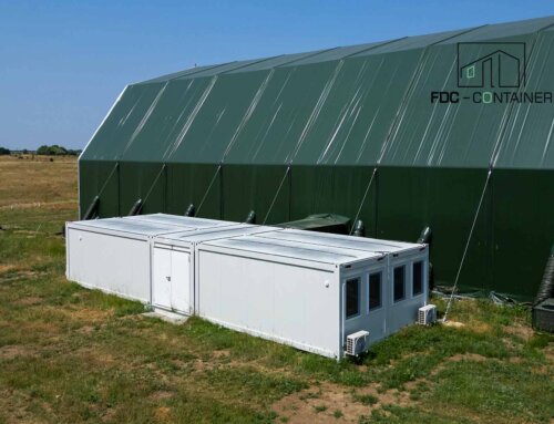 Modulares Militärensemble – moderne mobile Infrastruktur für den Verteidigungsbereich