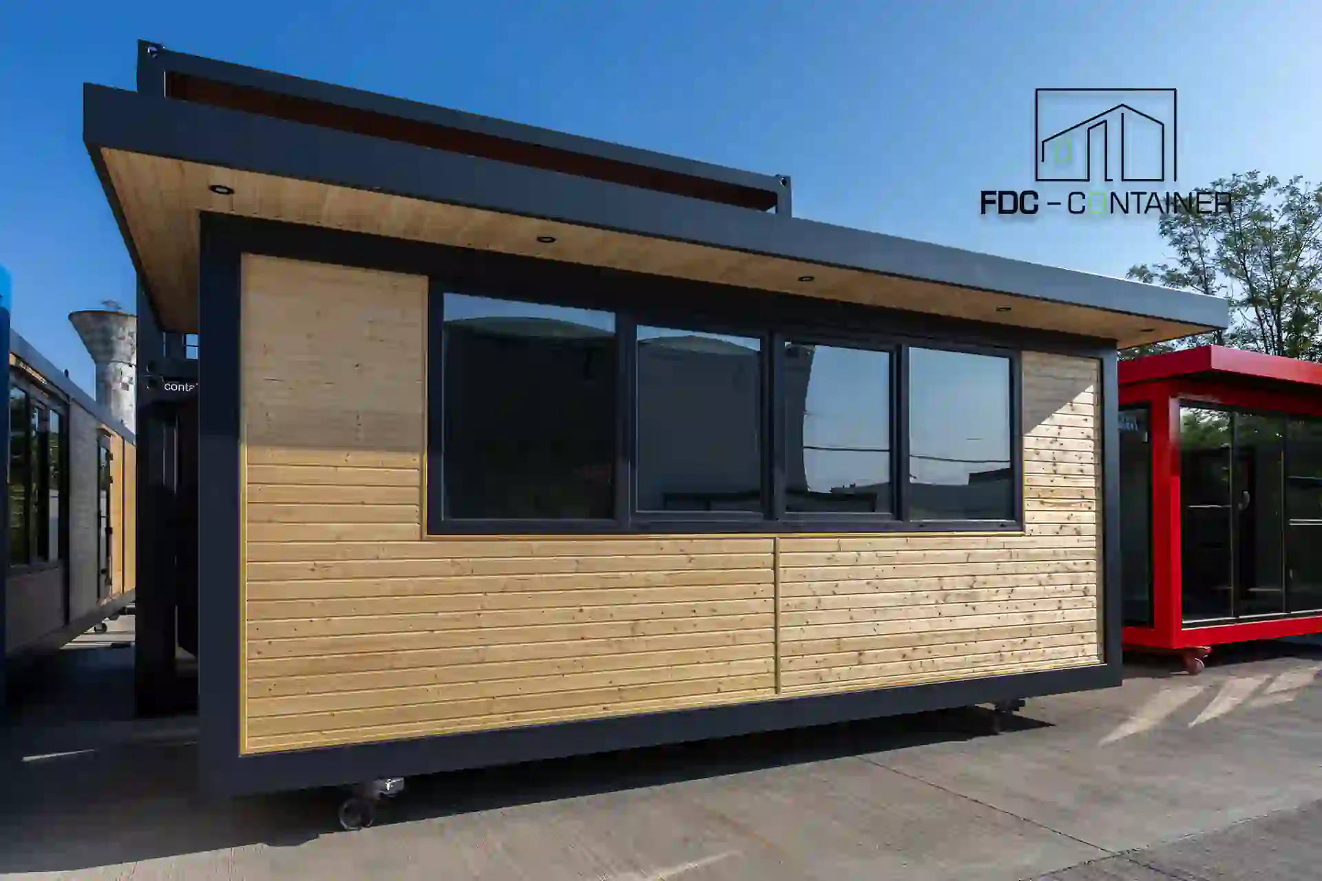 Modularer Gewerbecontainer- FDC Container