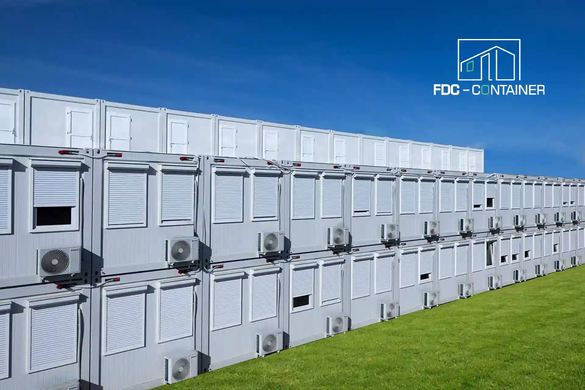 Modulare Containeranlage für Baustelle - FDC Container