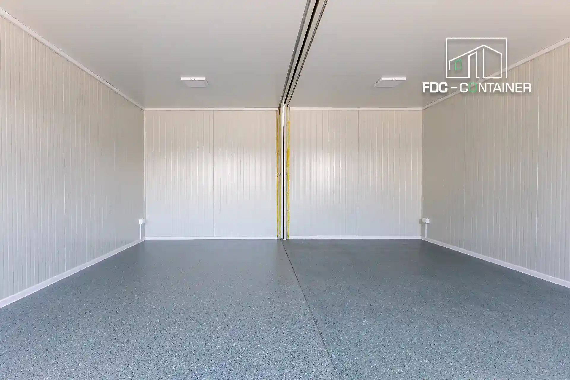 Wände aus PIR-Schaum-Sandwichpaneelen für Container - FDC Container