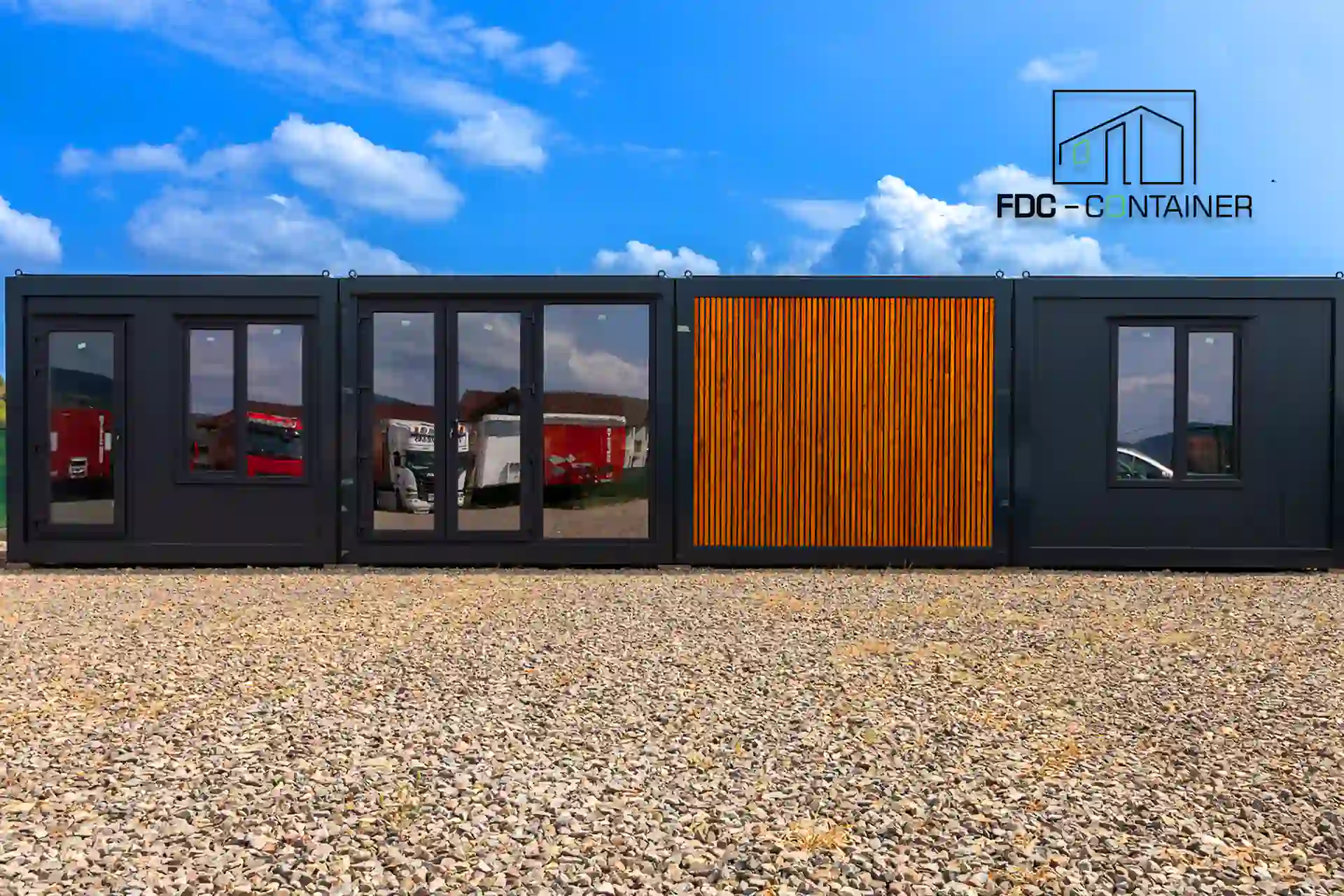 Containergebäude für die administrative Nutzung - FDC Container