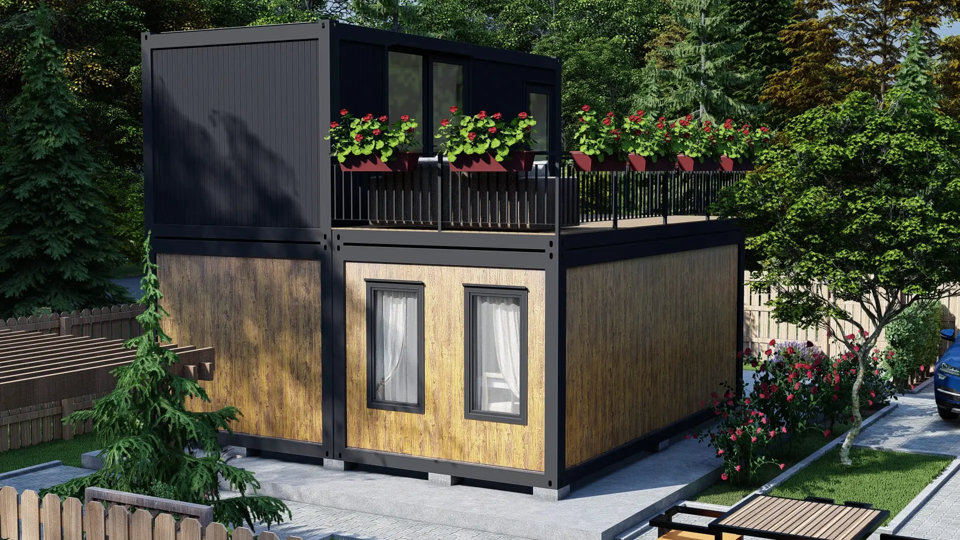 Start Haus D02 – Zwei Etagen mit Terrasse