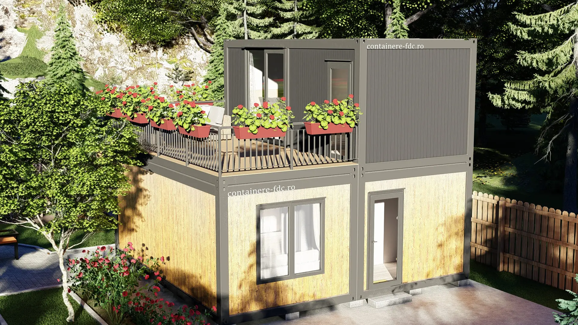 Start Haus D02 – Zwei Etagen mit Terrasse – Bild 2