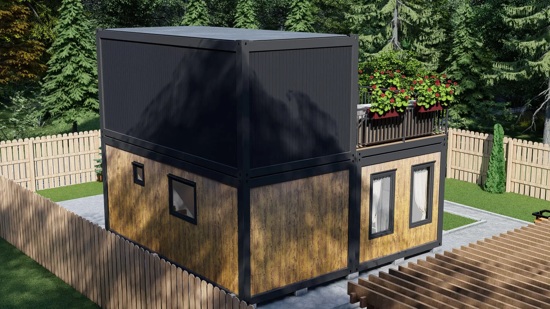 Start Haus D02 – Zwei Etagen mit Terrasse – Bild 4